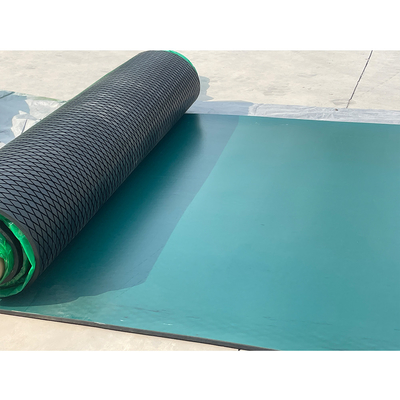 Petit ralentissement de Diamond Groove Rubber Conveyor Pulley avec la couche de collage