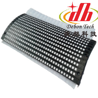 Boulonnage remplaçable sur la poulie de convoyeur en diamant retardant pour la poulie de conduite