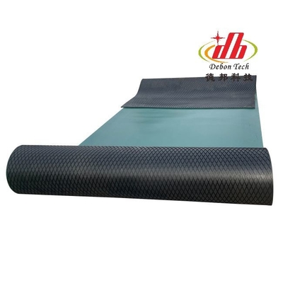 Polie à diamants noirs retardante de performance supérieure 10 mm pour convoyeurs