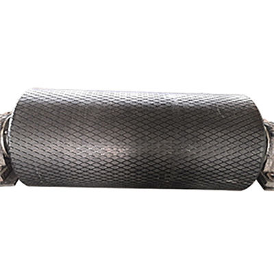 ralentissement en caoutchouc de poulie de convoyeur de diamant