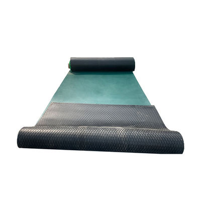 ralentissement en caoutchouc de poulie de convoyeur de diamant