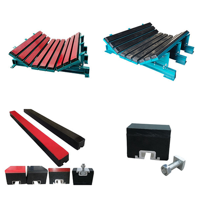 Le rouleau d'impact de convoyeur de système de support de ceinture enfoncent 1220mm 1400mm 1500mm