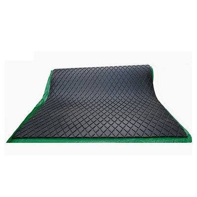 Résistance à l'usure de la poulie en caoutchouc à rainures en diamant