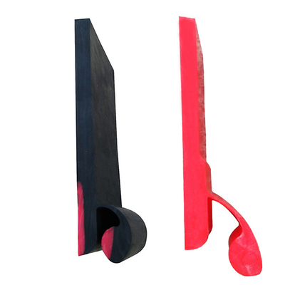 Ceinture bordant type de scellage bordage du joint Y de panneau de jupe de convoyeur le double d'uréthane