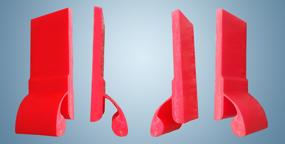 Long type polyuréthane de convoyeur 30m de bordage du produit Y de polyuréthane de durée de vie en petit pain