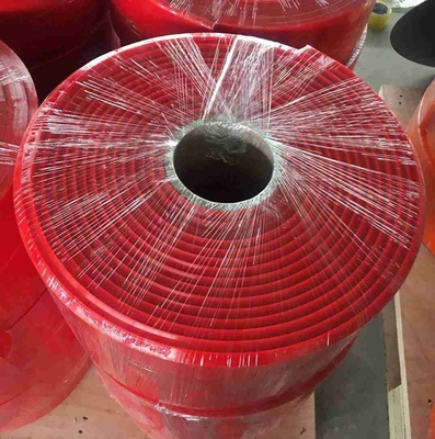 Panneau de jupe de convoyeur de polyuréthane du Duro 70a 63a de produit de polyuréthane de convoyeur à bande