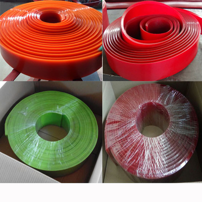 Panneau de jupe de convoyeur de polyuréthane du Duro 70a 63a de produit de polyuréthane de convoyeur à bande