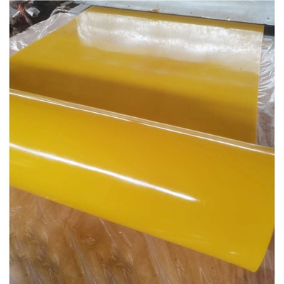 Liner de feuille de polyuréthane à la coulée à chaud avec plaque de support en résine renforcée de fibres