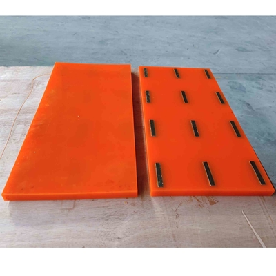 Panneau de plaque de doublure magnétique en polyuréthane pour convoyeur, trémie