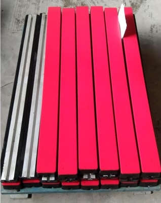 4' barre d'extension abrasive d'impact de convoyeur d'impact de convoyeur en caoutchouc de barres