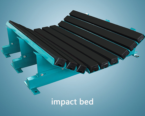 Berceaux résistants à l'usure d'impact de lit d'impact de convoyeur d'Uhmwpe pour des bandes de conveyeur