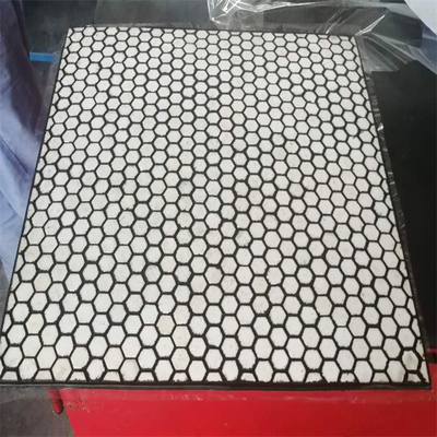 Doublure en céramique de plat d'usage de la place 100x100 pour la trémie de descendeur