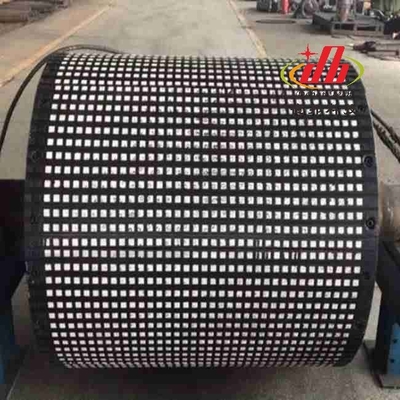 Boulonnage remplaçable sur la poulie de convoyeur en diamant retardant pour la poulie de conduite