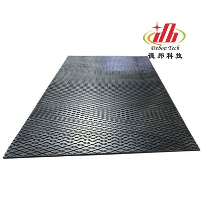 Polie à diamants noirs retardante de performance supérieure 10 mm pour convoyeurs