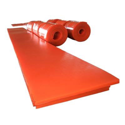 Conveyor en caoutchouc polyuréthane planche à gazon dureté personnalisée taille