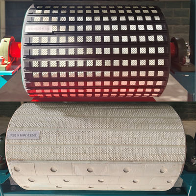 Revêtement en retard de poulie à liaison directe en céramique résistante à l'usure élevée