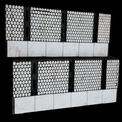 Revêtement en caoutchouc en céramique industriel de revêtements en céramique d'usage de convoyeur